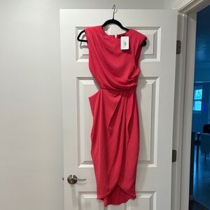DO+ BE Elegant Pink Sleeveless Dress